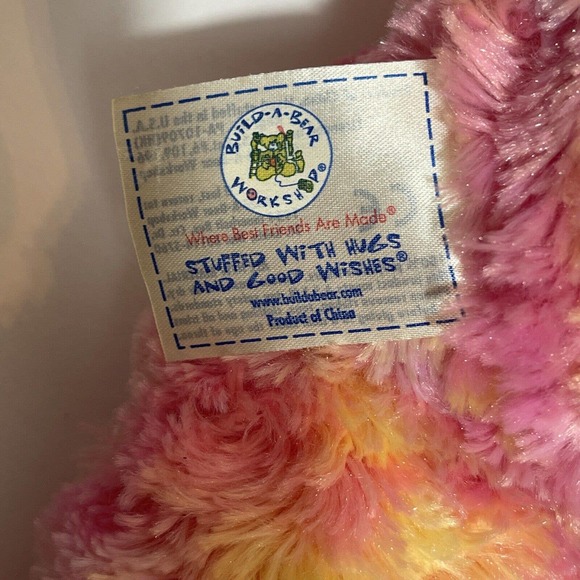 BUIlD A BEAR Pink Teddy Bear - Picture 3 of 4